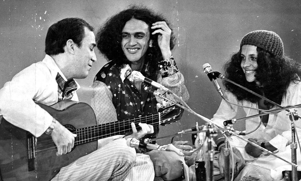 Divulgadas gravações inéditas de João Gilberto, Caetano e Gal juntos em 1971. Vem ouvir!